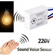 Akusticky-světelný senzor (zvukový spínač), AC220V/LED 40W