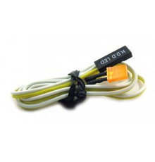 LED indikační dioda oranžová, kablík 50 cm