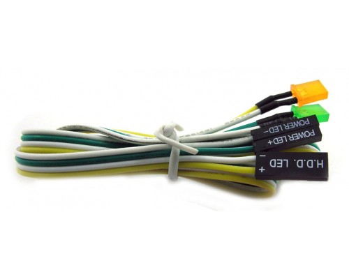 LED indikační diody oranžová a zelená, kablík 50 cm.